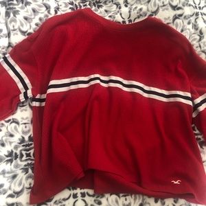 Hollister Red Boyfriend Tee